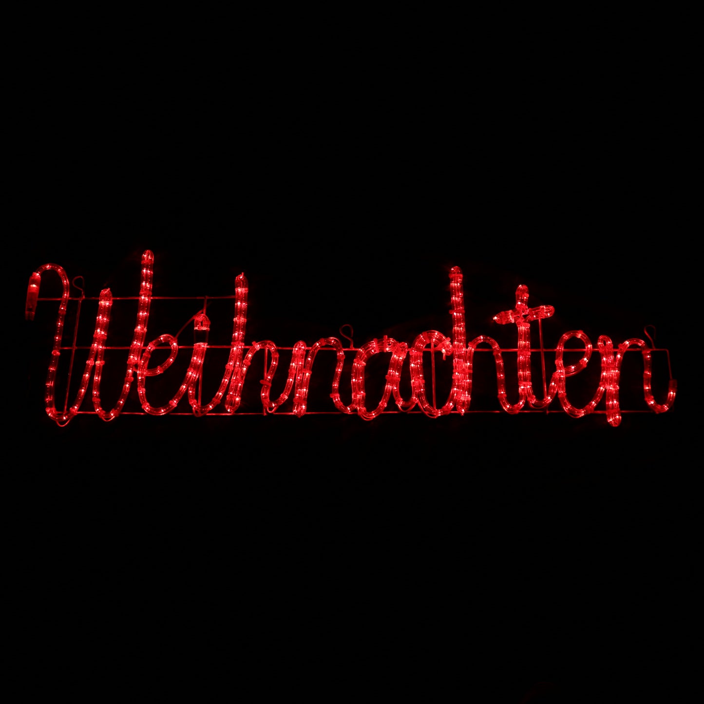 Frohe Weihnachen LED Motif sign - Santa's Light Shop
