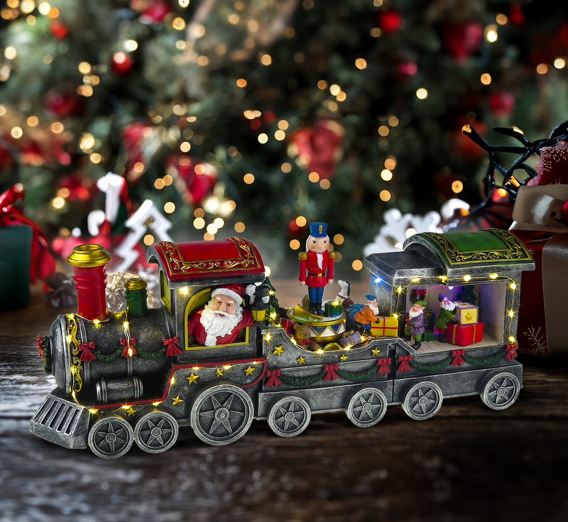 Christmas Train - 51,5x12x20CM - Santa's Light Shop