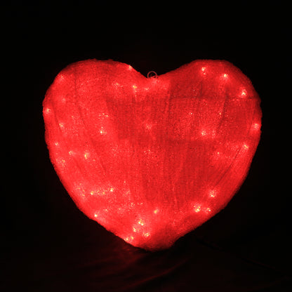 3D-LED-Herz - Weihnachtslicht-Motiv