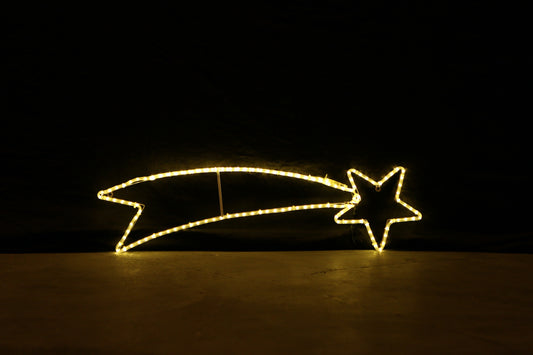 Sternschnuppe Weihnachtslicht LED - 68x21 cm