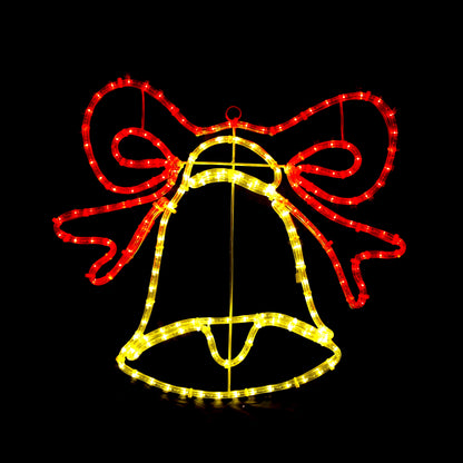 Weihnachtsglocke 55x55 cm - Outdoor LED Weihnachtslichter