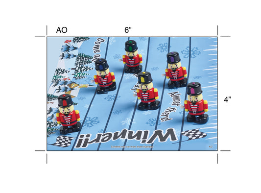 Renn -Nussknacker von Robin Reed - 6 PCs